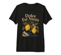 Dolce Far Niente Lemon Costa Italia Vacanza Maglietta Premium