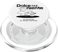 DOLCE FAR NIENTE X rilassarsi senza fare nulla rilassarsi PopSockets PopGrip per MagSafe