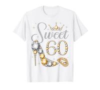 Dolce Festa di Compleanno per Il sessantesimo Compleanno della Regina Principessa Maglietta