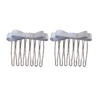 Dolce Fiocchi Per Capelli Nastro Bowknot Pettine Per Capelli Forcina Per La Ragazza Frangia Laterale Francese Mollette Laterali Pin Elegante Strumento Per Lo Styling