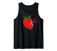 Dolce Fragola Amore Cuore Estate Frutti d'Estate Fragole Canotta