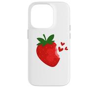 Dolce fragola amore cuore estate frutti d'estate fragole Custodia per iPhone 14 Pro
