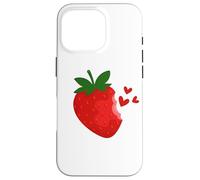 Dolce fragola amore cuore estate frutti d'estate fragole Custodia per iPhone 16 Pro