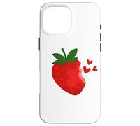 Dolce fragola amore cuore estate frutti d'estate fragole Custodia per iPhone 16 Pro Max