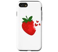 Dolce fragola amore cuore estate frutti d'estate fragole Custodia per iPhone SE (2020) / 7/8