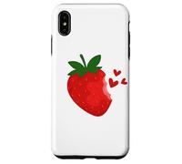 Dolce fragola amore cuore estate frutti d'estate fragole Custodia per iPhone XS Max