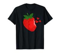 Dolce Fragola Amore Cuore Estate Frutti d'Estate Fragole Maglietta