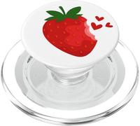 Dolce fragola amore cuore estate frutti d'estate fragole PopSockets PopGrip per MagSafe