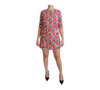 Dolce & Gabbana - Abito Shift con stampa Sicily Cupcake - - Dresses - Donna - Multicolore - S