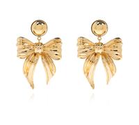 Dolce & Gabbana, ,Accessories ,Donna ,Giallo ,ONE SIZE Orecchini clip-on a forma di arco