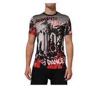 Dolce & Gabbana - Agrigento Dance Jazz Music Print T-shirt - - Tops - Uomo - Multicolore - L