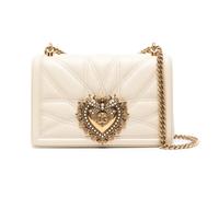 Dolce & Gabbana, ,Bags ,Donna ,Bianco ,ONE SIZE Medium Devotion Shoulder Bag