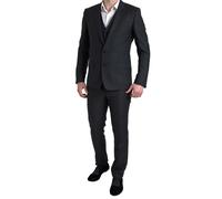 Dolce & Gabbana Black 3 Piece Single Breasted MARTINI Suit - IT44 | XS