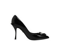 Dolce & Gabbana Black Bag Embellished Heels Pumps Shoes - EU36/US5.5