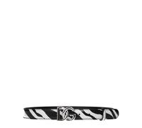 Dolce & Gabbana Black Leather Belt - 80 cm / 32 Inches