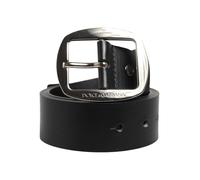 Dolce & Gabbana Black Leather Classic Metal Buckle Belt - 90 cm / 36 Inches