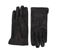 Dolce & Gabbana Black Leather Gloves - 9,5|L