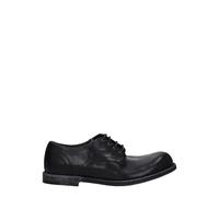 Dolce & Gabbana Black Leather Oxfords And Derbies - EU42/US9