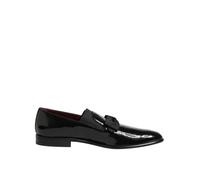 Dolce & Gabbana Black Leather Slip On Dress Men Loafers Shoes - EU44/US11
