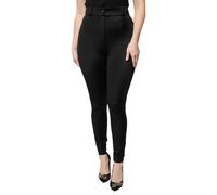 Dolce & Gabbana Black Nylon High Waist Slim Fit Pants - IT42|M