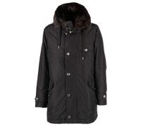 Dolce & Gabbana Black Silk Men Parka - IT48 | M