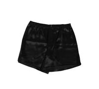 Dolce & Gabbana Black Silk Satin Elastic Men Boxer Short Swimwear - IT4 | S