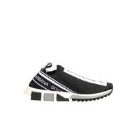 Dolce & Gabbana Black Slip On Sorrento Men Sneakers Shoes - EU42.5/US9.5