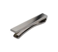 Dolce & Gabbana Black Tone Brass Logo Branded Tie Clip Bar