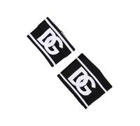Dolce & Gabbana Black White DG Logo Cotton 1 Pair One Wristband