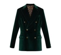 Dolce & Gabbana - Blazer in velluto - - Jackets - Uomo - Verde - M