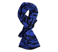 Dolce & Gabbana - Blu Nero Logo Scaldacollo Sciarpa - - Accessories - unisex - Blu - ONE SIZE