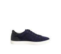 Dolce & Gabbana Blue Leather Suede Low Top Sneakers Shoes - EU39/US6