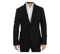 Dolce & Gabbana - Bordeaux Alpaca Giacca Blazer Due Bottoni - - Jackets - Uomo - Nero - M