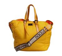 Dolce & Gabbana - Borsa Tote Trapuntata - - Bags - Uomo - Giallo - ONE SIZE