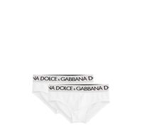 Dolce & Gabbana - Brando Set di Due Slip in Cotone - - Underwear - Uomo - Bianco - L