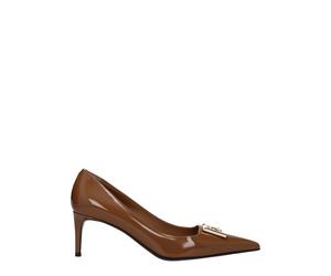 Dolce & Gabbana Brown Leather High Heel Pumps - EU37/US7