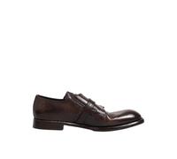 Dolce & Gabbana Brown Leather Monk Strap Formal Derby Shoes - EU46/US13