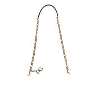 Dolce & Gabbana Brown Leopard Gold Brass Chain Accessory Shoulder Strap