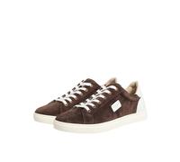 Dolce & Gabbana Brown Suede Leather Low Top Men Sneakers Shoes - EU39/US6
