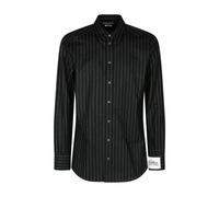 Dolce & Gabbana - Camicia a Righe Nere con Colletto Classico - - Shirts - Uomo - Nero - M