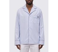 DOLCE & GABBANA Camicia in misto cotone a righe stile pigiama 39 Rigato