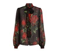 Dolce & Gabbana - Chiffon St. Rose Rosse G.29 - - Blouses & Shirts - Donna - Multicolore - M