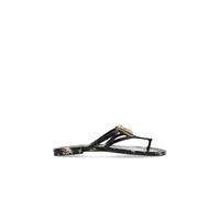 Dolce & Gabbana - Ciabatte In Gomma Con Logo - - Shoes - Donna - Nero - 35 EU