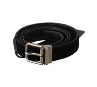 Dolce & Gabbana - Cintura in Velluto - - Accessories - Uomo - Nero - ONE SIZE