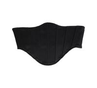 Dolce & Gabbana - Cintura Smoking in Cotone Nero con Zip - - Accessories - Donna - Nero - ONE SIZE
