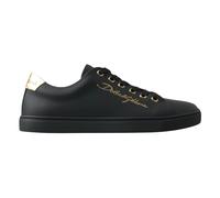 Dolce & Gabbana - Classiche Sneakers in Pelle Nera e Oro - - Shoes - Donna - Nero - 36 1/2 EU