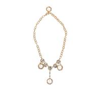 Dolce & Gabbana - Collana con pendente orologio di cristallo - - Accessories - Donna - Giallo - ONE SIZE