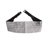 Dolce & Gabbana - Cummerbund in Seta con Clip per la Vita - - Accessories - Uomo - Grigio - ONE SIZE
