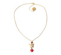 Dolce & Gabbana - Cuore Oro Pendente Cristallo Charm - - Accessories - Donna - Giallo - ONE SIZE