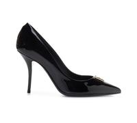 Dolce & Gabbana - Décolleté in pelle verniciata con logo DG - - Shoes - Donna - Nero - 36 EU